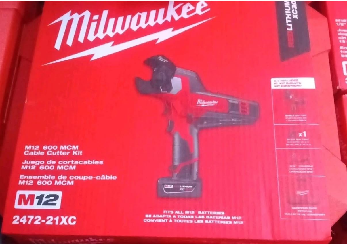 2472-21XC M12 600 Mcm Cable Cutter Kit