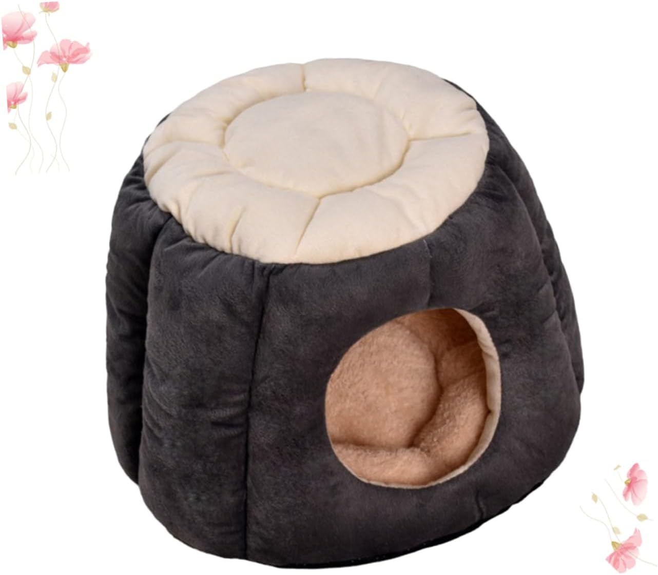Creative Round Dog House Bed Pet Nest Mat Warm House for Cats Dogs Crate Bed Pet Supplies