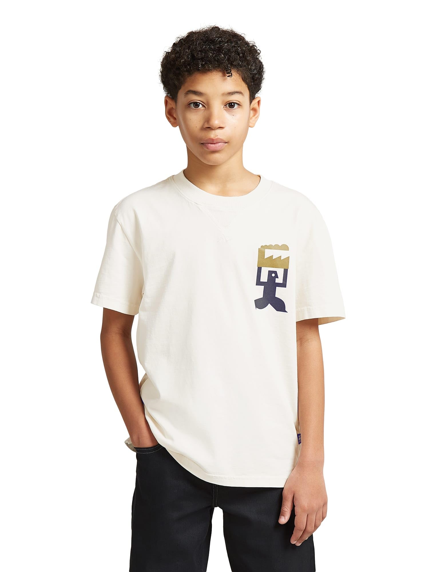 G-Star Raw C.V. Jungen Nifous R T Ss T-Shirts (1er Pack)