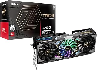 ASRock Radeon RX 9070 XT Taichi 16GB OC PCIe 5.0 Gaming Graphics Card