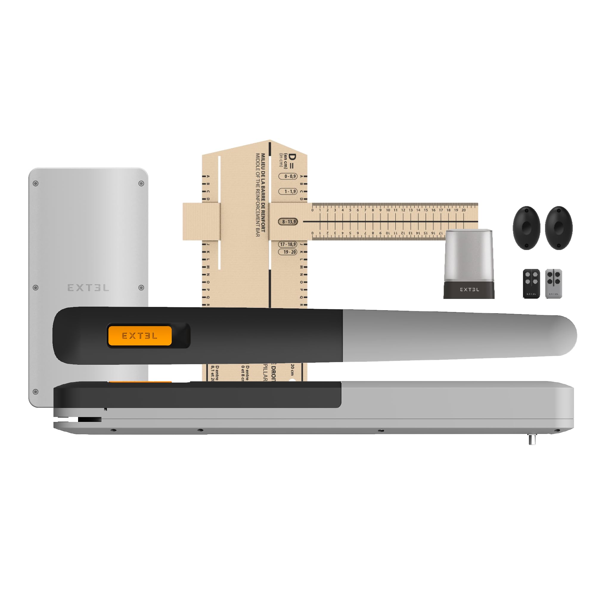 EXTEL Umii XV250 Motorisation Portail Battant Connectée, Jusqu’à 5 m