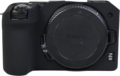 TUYUNG Z30 - Funda protectora de silicona para cámara Nikon Z30, color negro