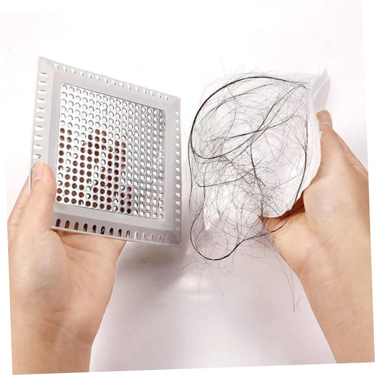 jojofuny 5piezas Desagüe De Inoxidable Filtro De Pelo Rejilla Antidesbordamiento para Baño y Cocina contra Atascos y Olores De Limpiar Instalar