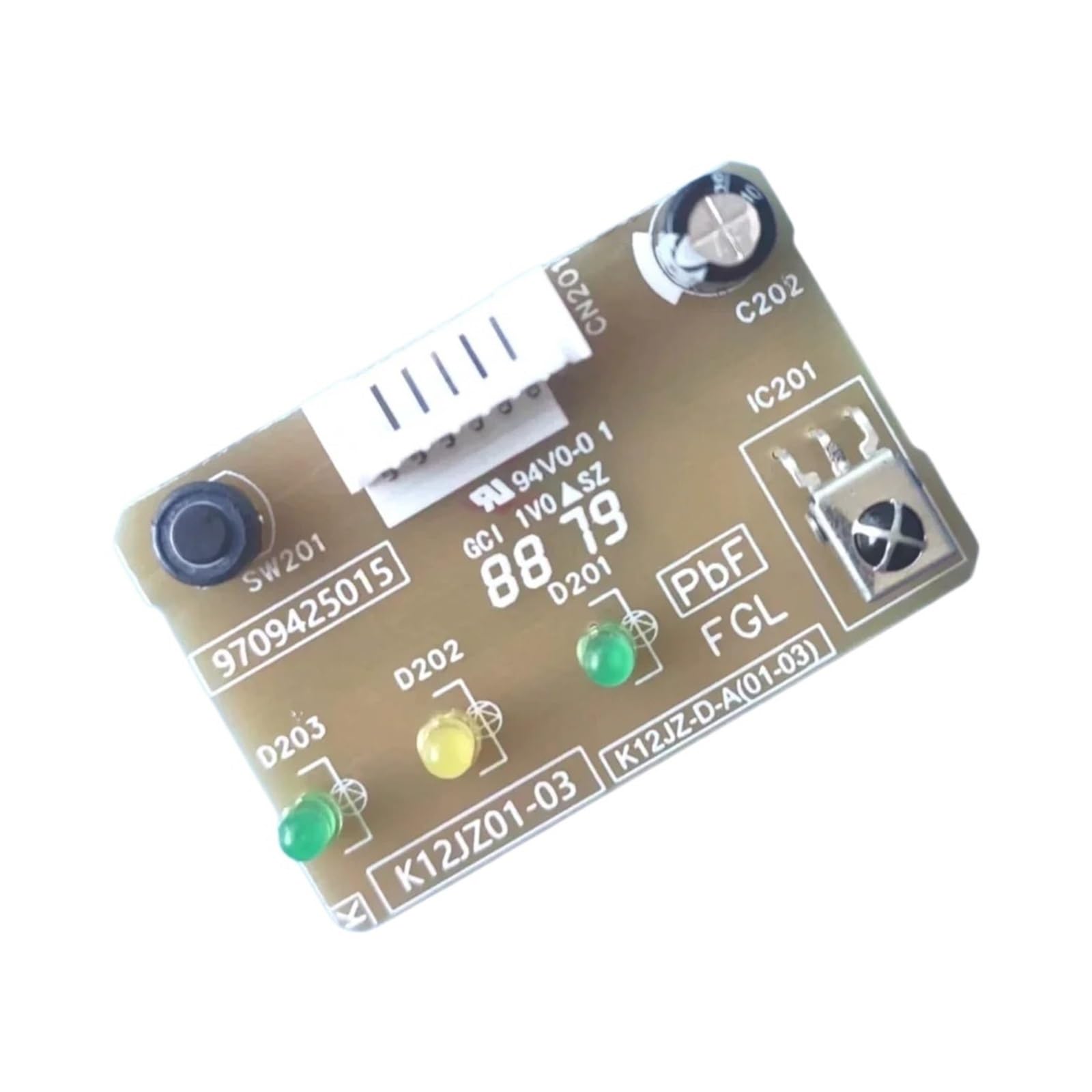 Carte De Commande De Réception De Signal K12JZ-DA(01-03) K12JZ01-03 9709425015, Compatible Avec Fujitsu, Pièces De Rechange PCB for Affichage De Climatiseur