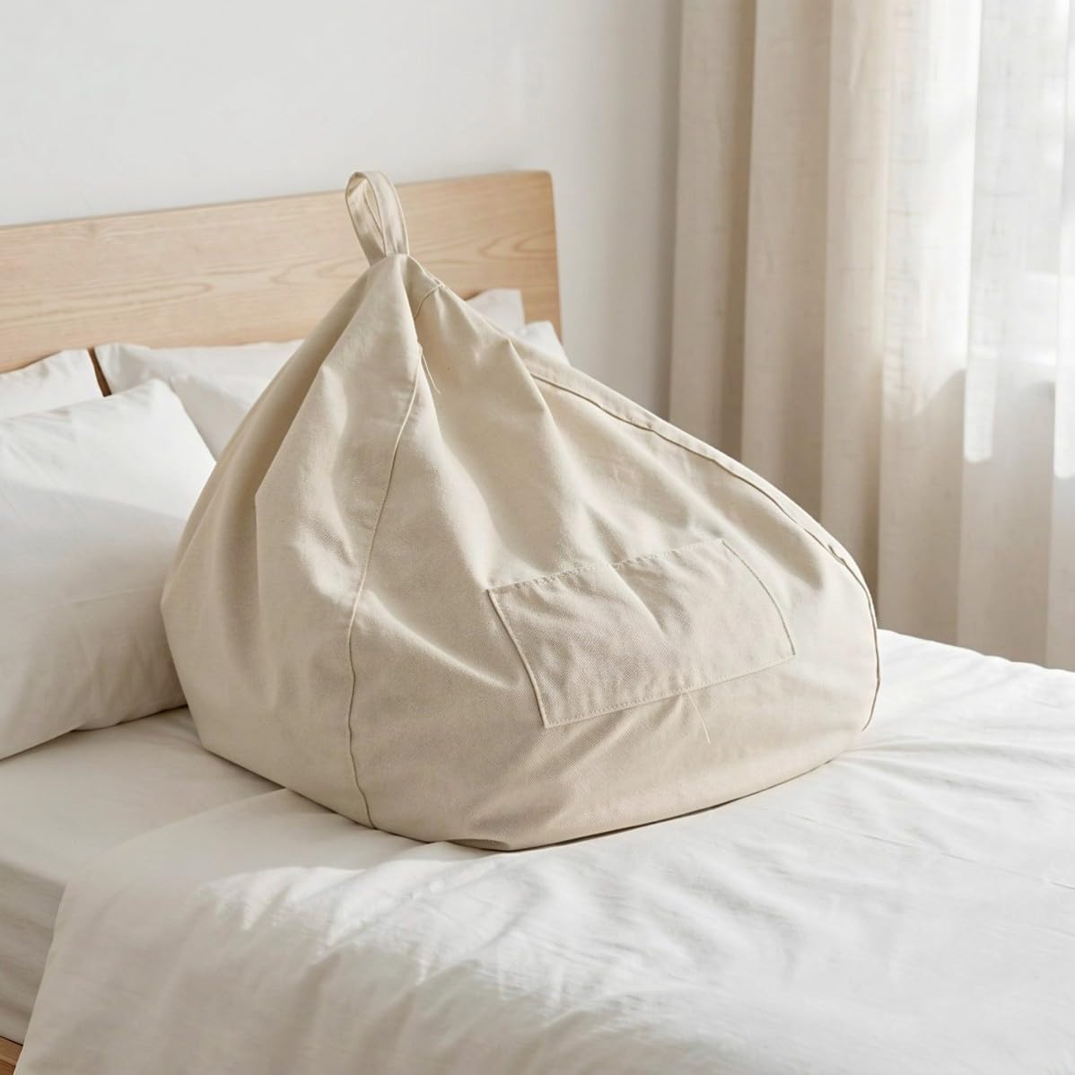Bean Bag Chair Furniture Cover, Wear Resistant Cloth Lounger Cover