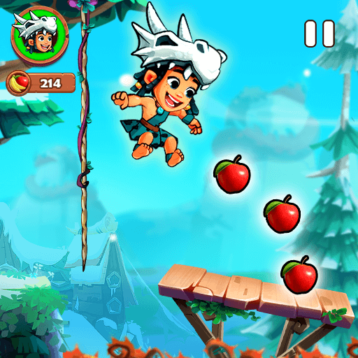 Jungle Adventures 4 Game - Platform Action Hero Adventure Games