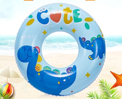Miniatura 4 de 4 unidades de niños inflables piscina flotador de dibujos animados tubo de 20.9in anillos de natación verano diversión playa flotador de agua