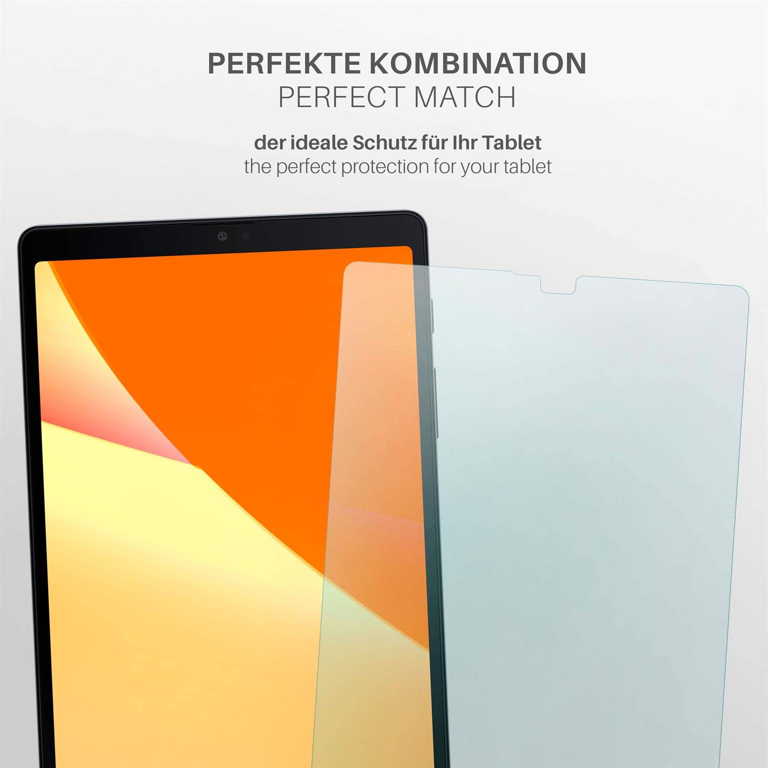 moex Pellicola protettiva opaca compatibile con Samsung Galaxy Tab A7 Lite, pellicola protettiva antiriflesso per display opaca – 3 pezzi