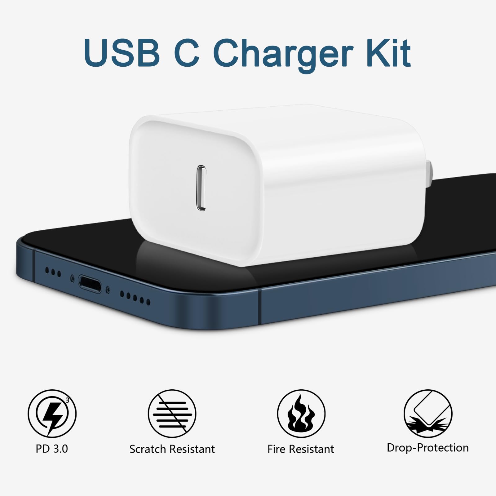 CXX iPhone 14/13/12 Charger 20W Fast Charging [MFi Certified] — Amazon image 3