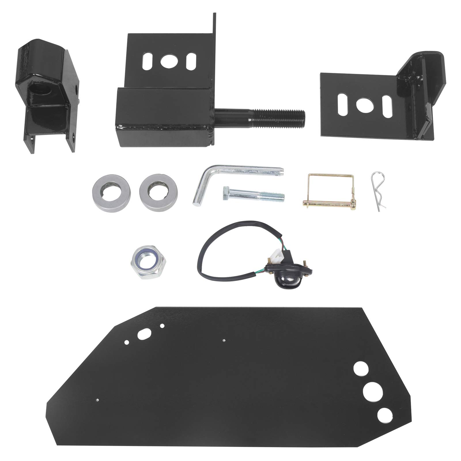 ECOTRIC Tire Carrier Mount Compatible with All Hummer H2 wDrop Down Option Black Heavy Duty product thumbnail 6