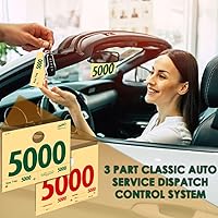 Vista 3 de 1000 números de envío de servicio automotriz Etiquetas colgantes de espejo numeradas 5000-5999 RL78 Estilo Rojo Verde Números de envío de servicio