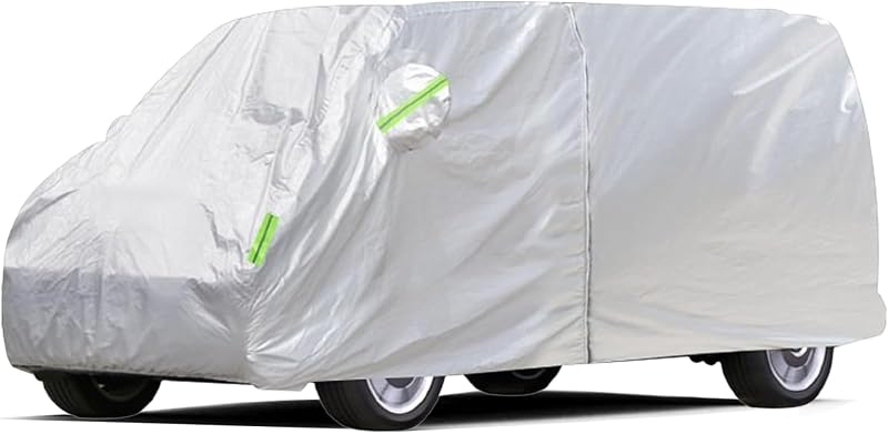NIGOOLATA VW T5 T6 Transporter teljes autóvédő ponyva cipzárral vízálló - für VW T5/T6