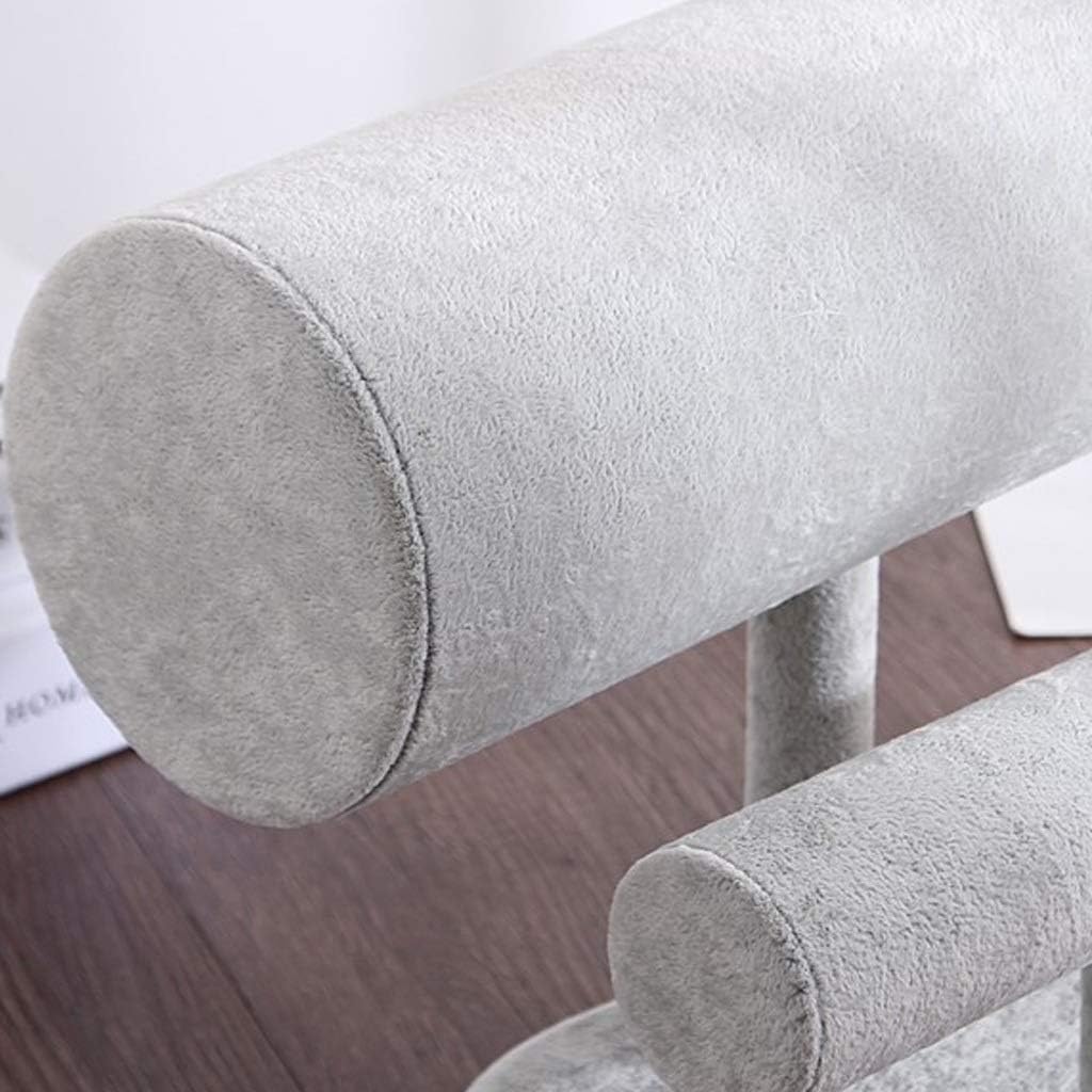 Hairband Storage Hairpin Jewelry Rack Vertical Suede for Household Hair Rope Hair Tie and Headdress Display