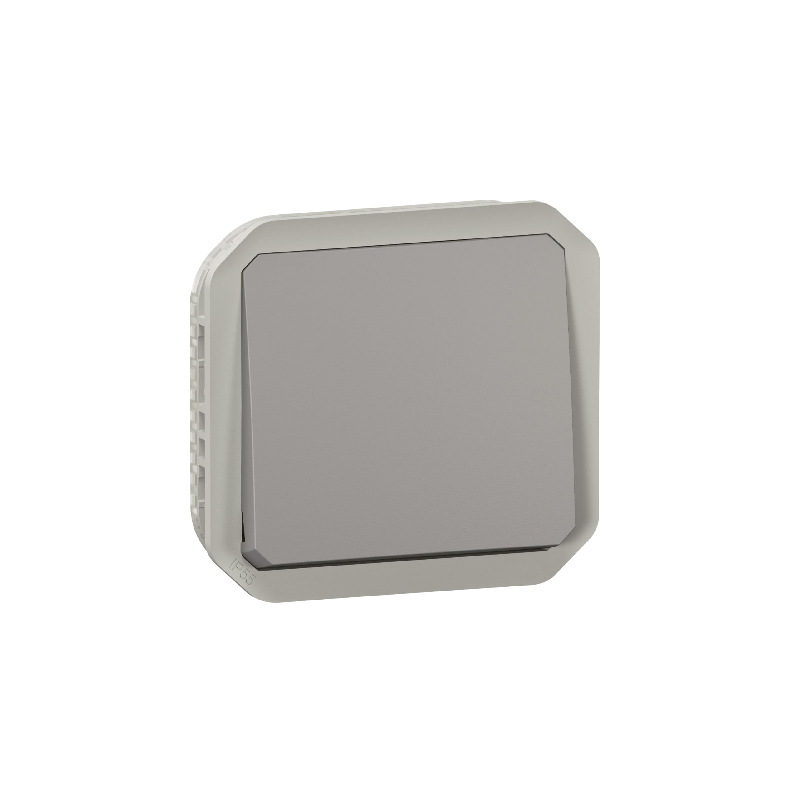 Bouton poussoir inverseur Legrand Plexo 069616l blanc lumineux anti-poussière