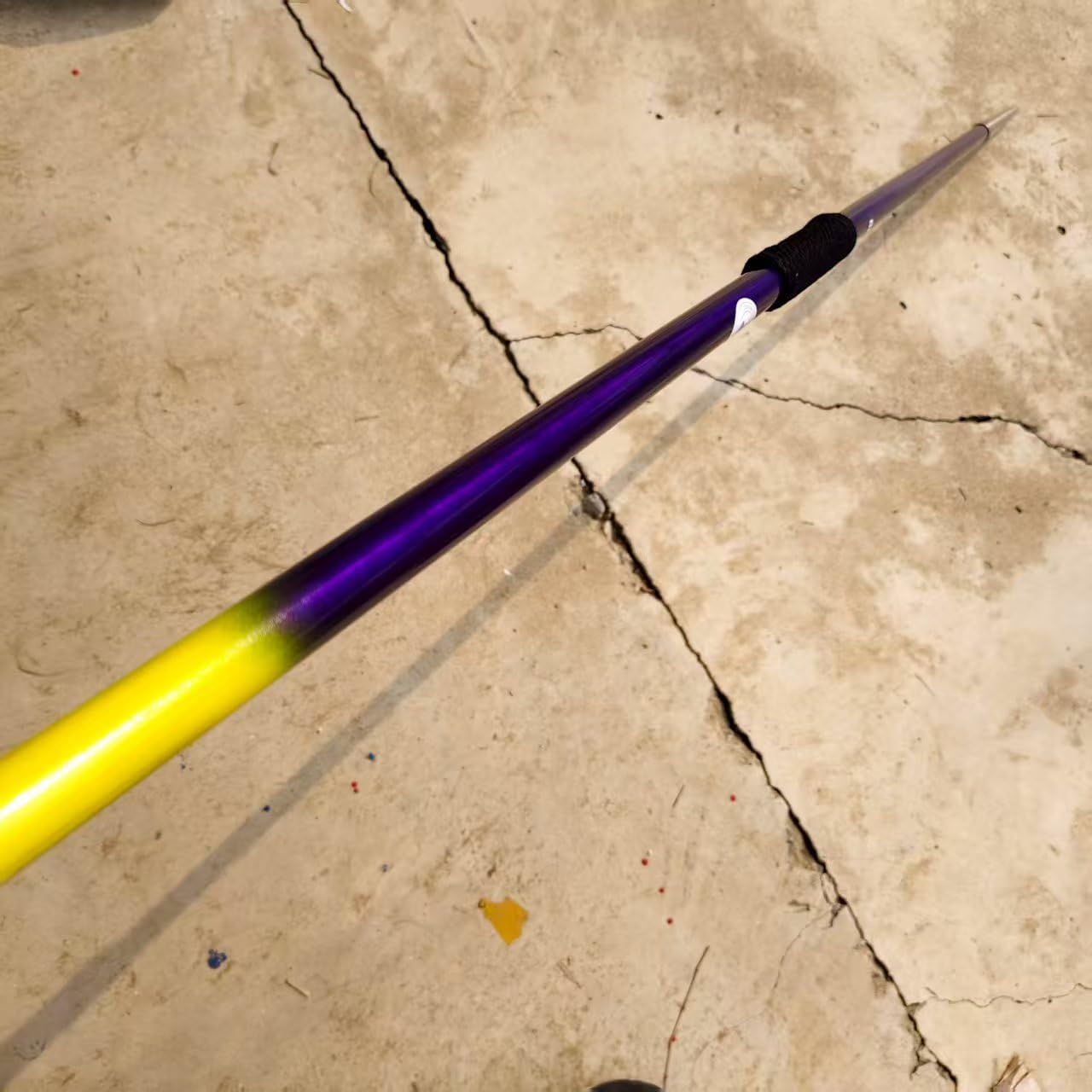 Super Shine Purple Competition Javelins 600grams Rated 70Meters for Girls High School and Women Track&Field Javelin Throw