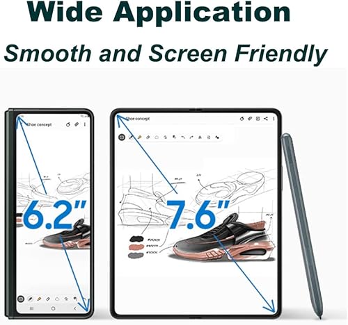 Miniatura 5 de Galaxy Z Fold 4 S Pen - Repuesto para Samsung Galaxy Z Fold 4 5G Fold Edition S Pen Fold 4 + puntaspuntas y pinzas (verde) EF- FF92PCBEGUS