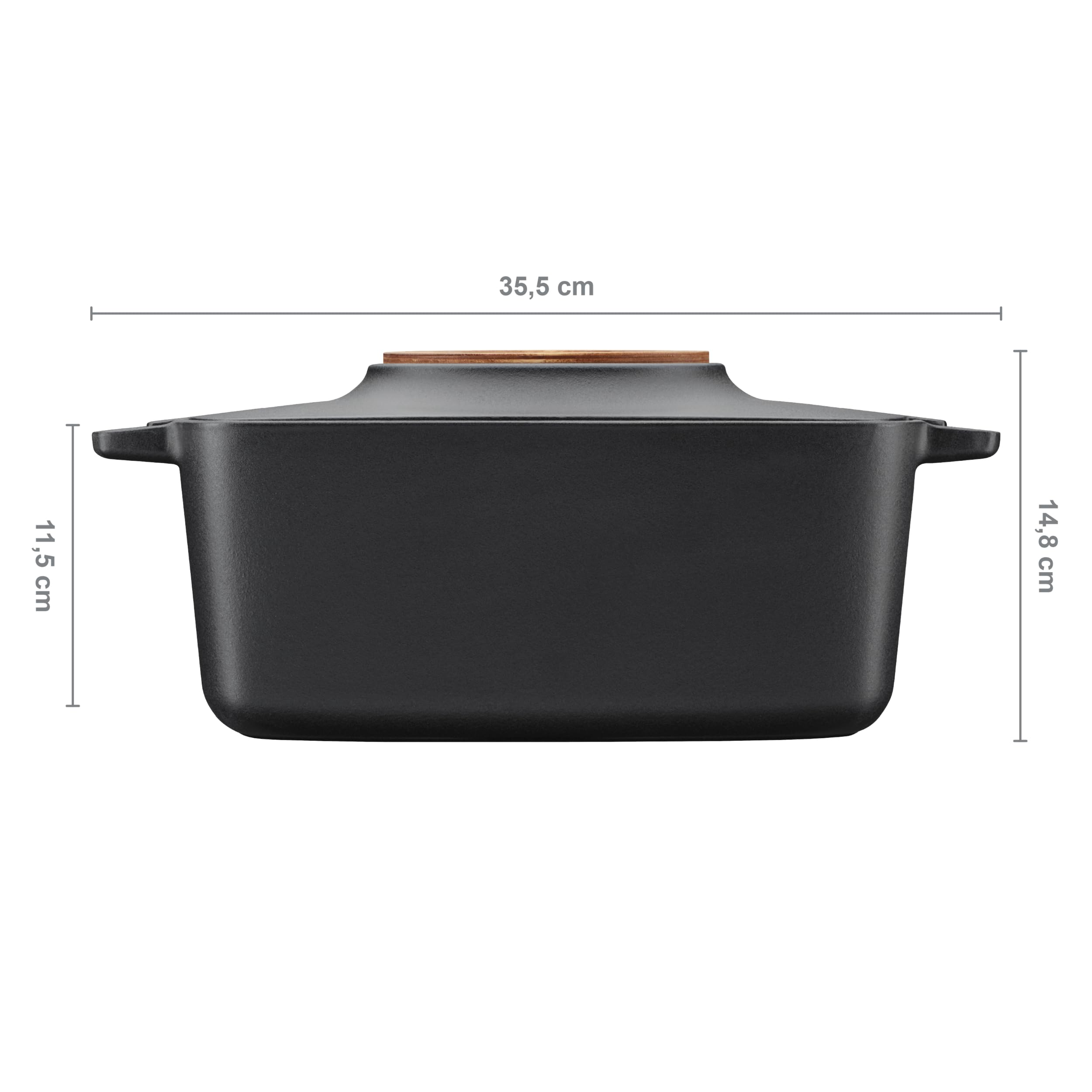 Fiskars Olla de Hierro fundido ovalada Norden, 5L