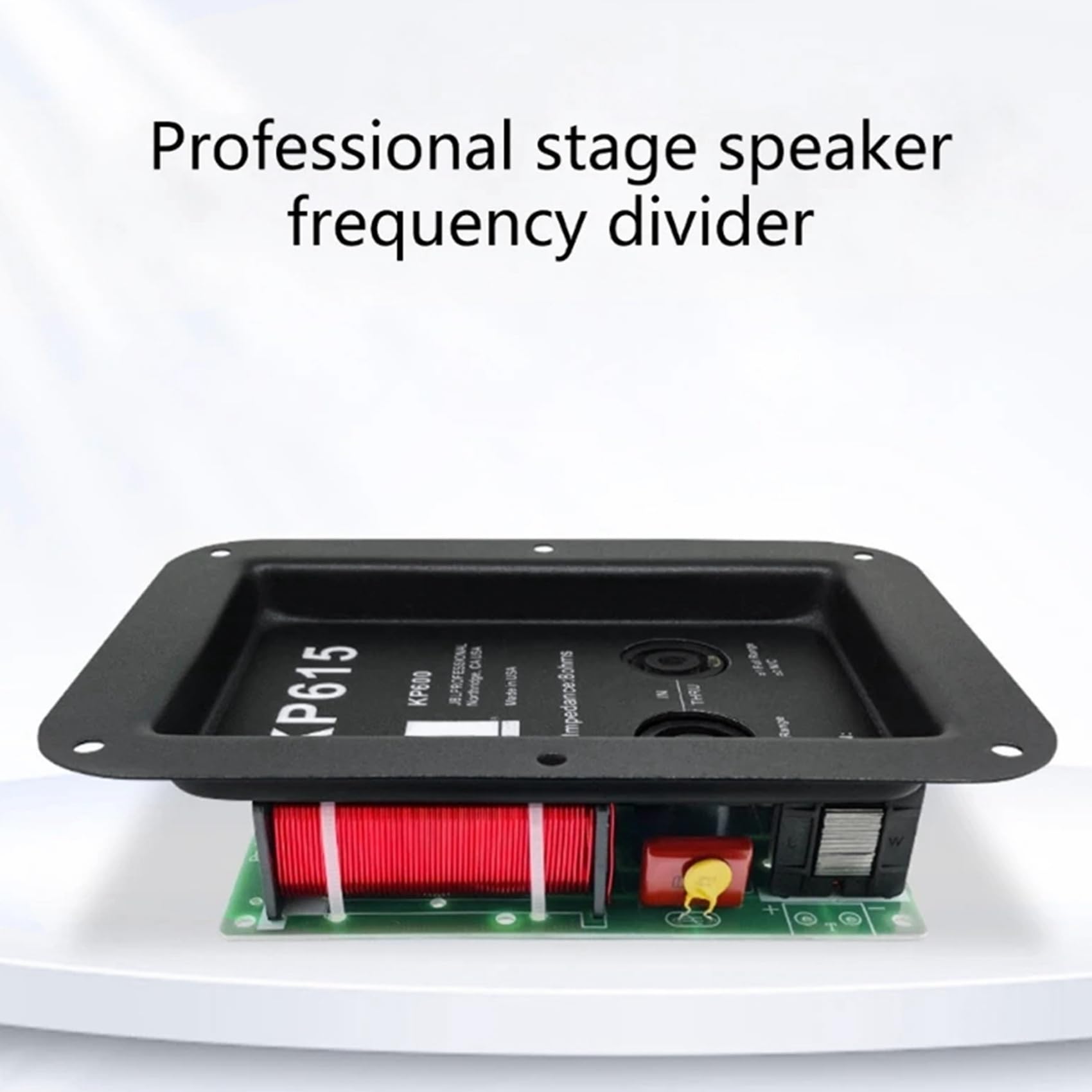 2X Diviseur Audio 2 Voies Module Diviseur de Fréquence de Croisement Treble HiFi Filtre de Croisement Carte Distributrice pour Haut-Parleur