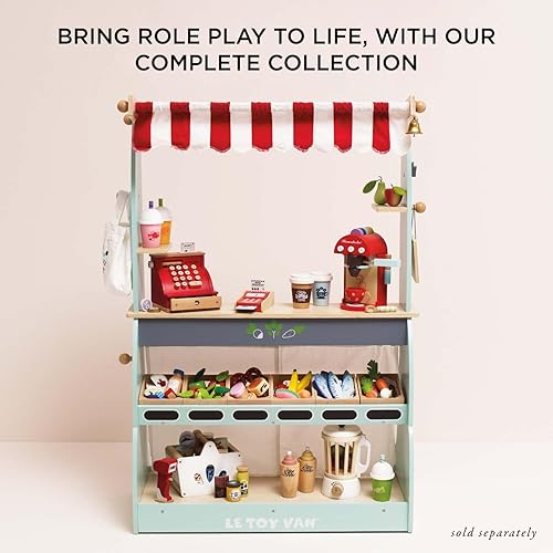 Miniatura 6 de Honeybake, Le Toy Van - Juguete para niños, verduras, de madera prémium, 5 al día