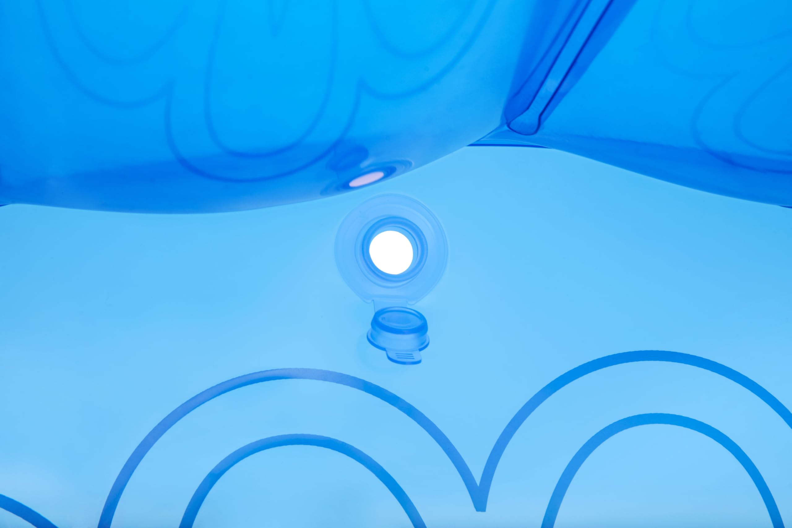 Bestway Family Pool Bohème, Ø 168 x 53 cm, 401 Liter, PVC, I-Beam-Konstruktion, Böhmisches Design, 2 Getränkehalter, Extrabreite Seitenwände, Schnellverschlussventil, Ab 6 Jahren