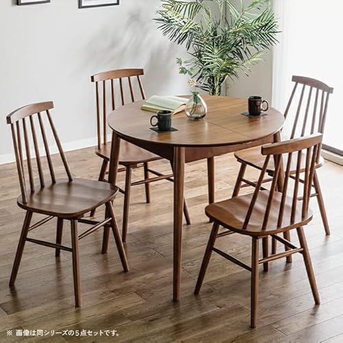 ダイニングテーブル 伸長式 単品 90 120 円形 丸 丸テーブル 伸縮 2人用 4人用 2人掛け 4人掛け 木製 ブラウン 北欧 アンティーク風 モダン レトロ コンパクト gkw 選択,ブラウン [2]