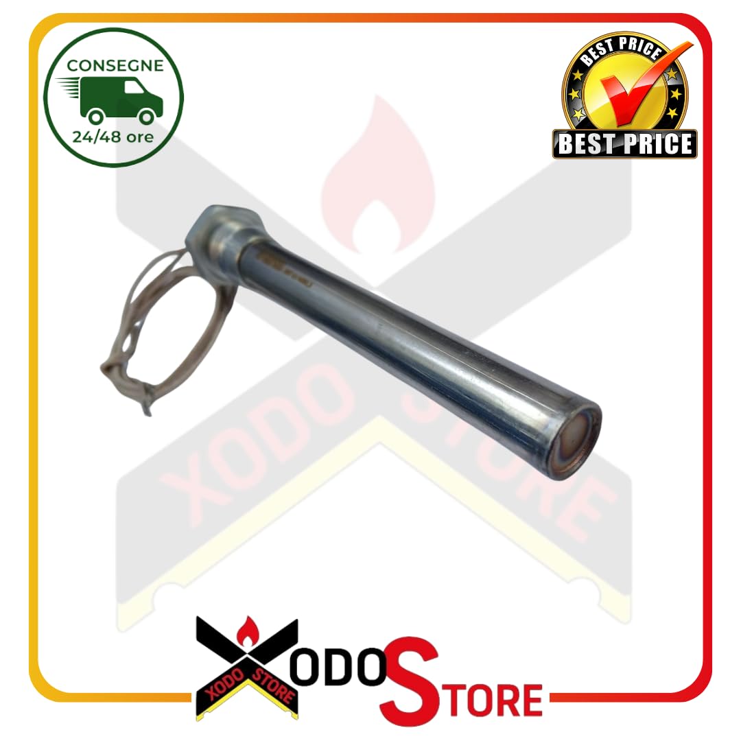 Bujía resistencia encendido D.12,5 – L 163 mm – 400 W, para estufa de pellets Ecosystem