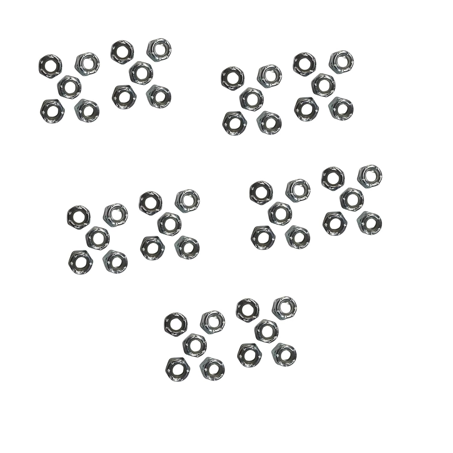 50Pcs Nut 5/16-18 6002GT 6002 Fits ForGenie Lift GS-3390 GS-4390 GS-5390 GS-1530 GS-1532 GS-1930 GS-1932 Replace Parts