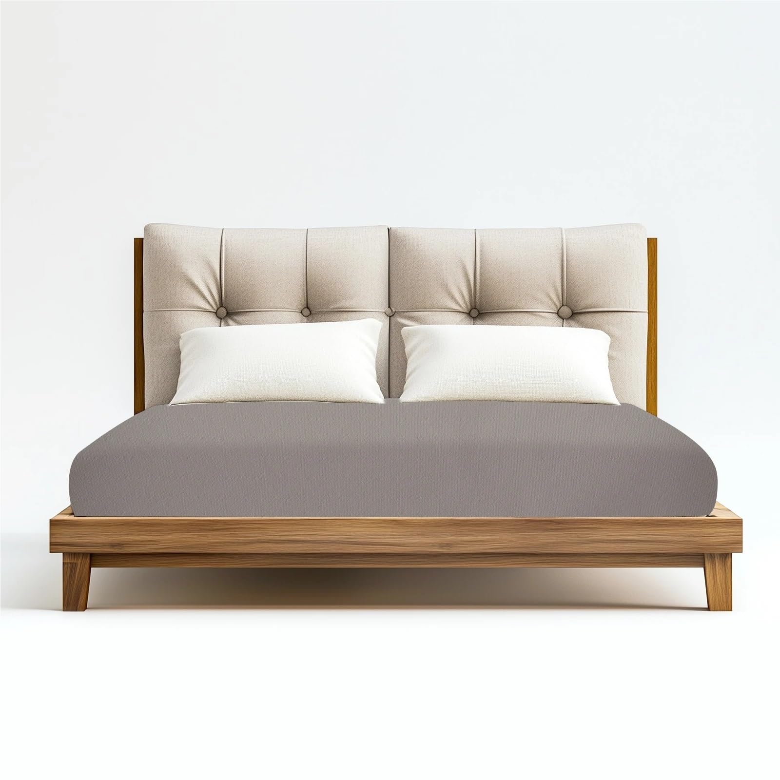Funda de colchón Impermeable Cama con Cremallera Sábana Ajustable Protector Todo Incluido Antideslizante Sin Funda Almohada para ColchóN(137x190x36 cm)