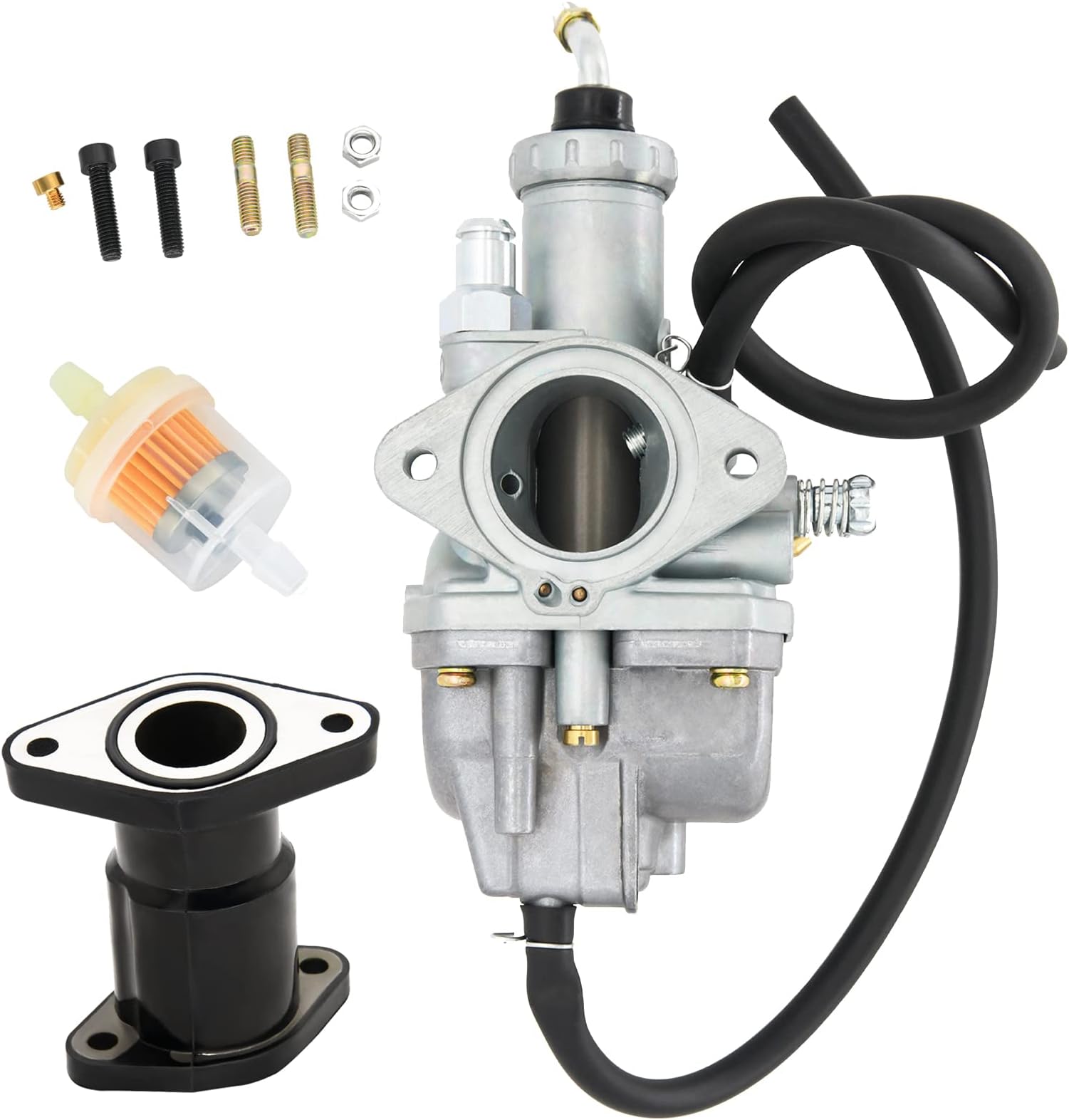 Air Filter And Carburetor Kit For Yamaha Timberwolf 250 YFB250 2x4 4x4...