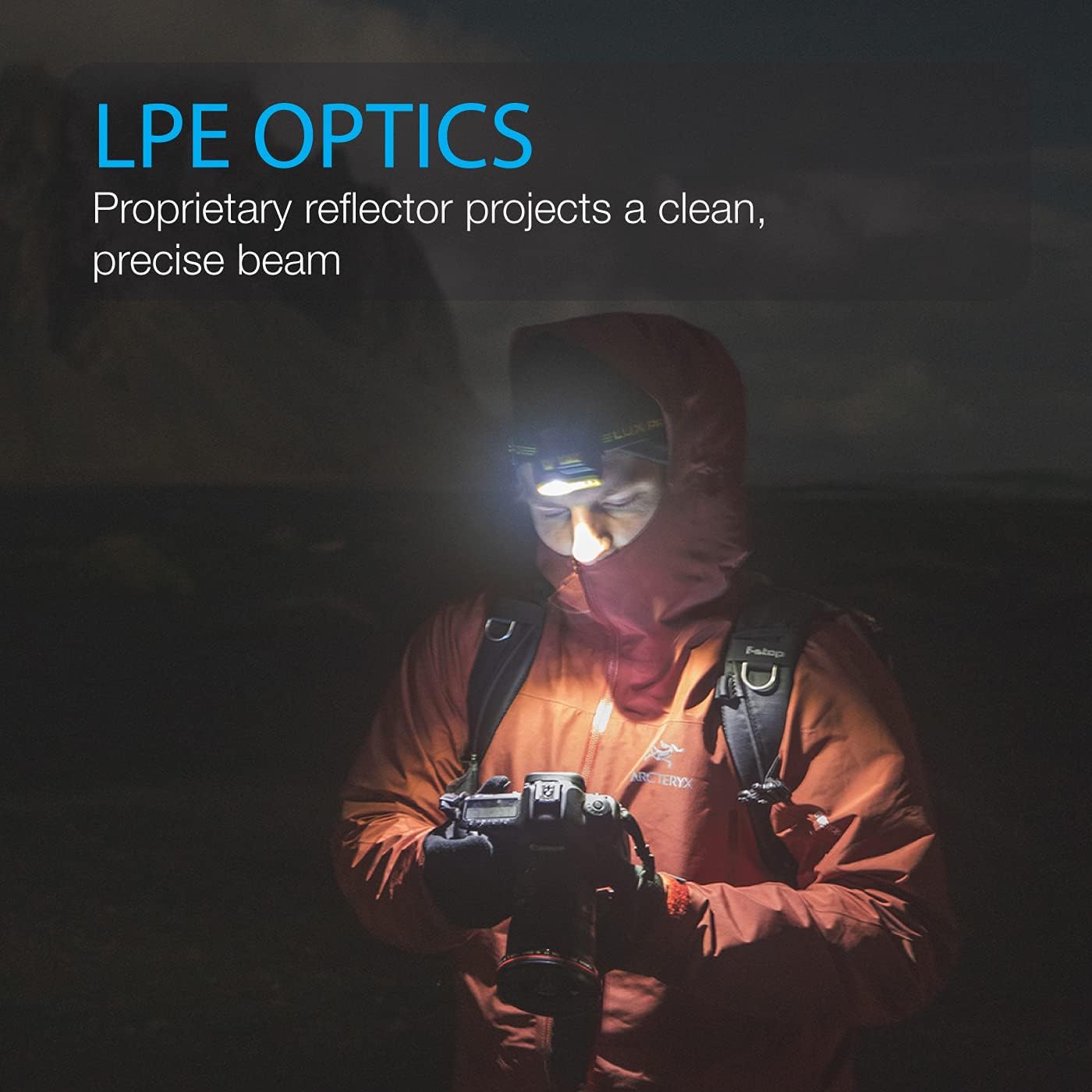 Lux Pro Bright 400 Lumen Camping LED Headlamp - LP347 : Sports & Outdoors