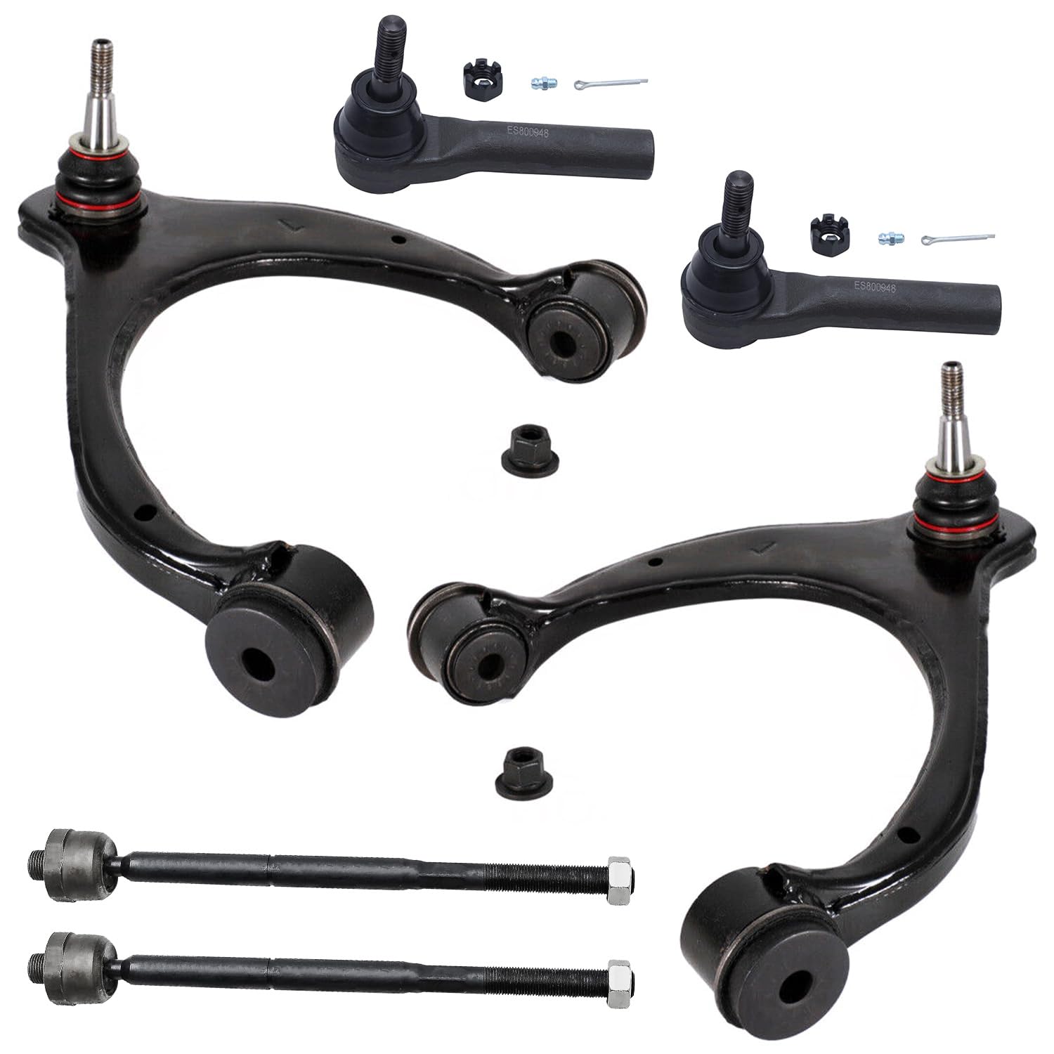 Detroit Axle - 6pc Front End Suspension Kit for 14-18 Chevy GMC Silverado