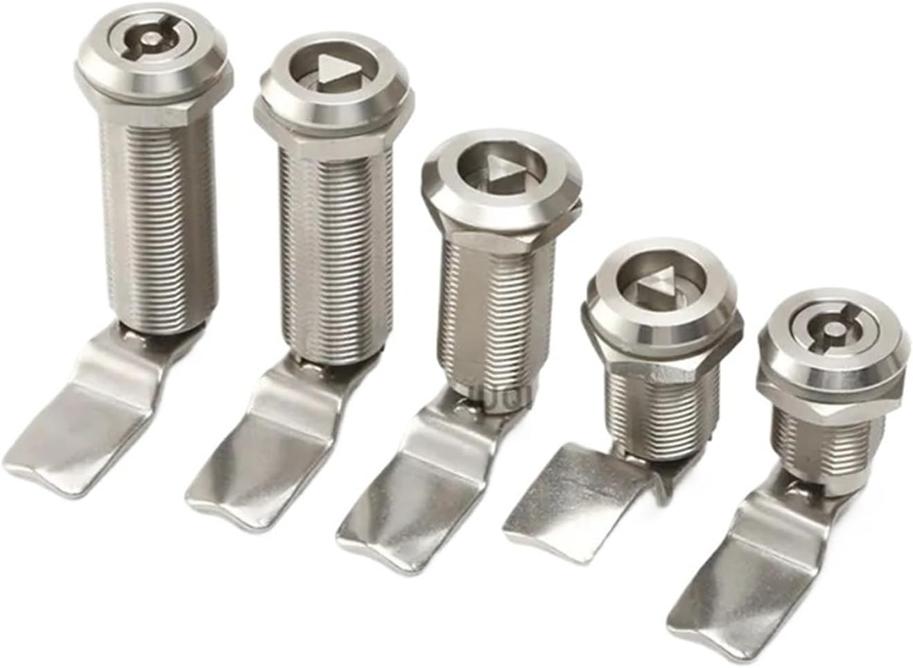 MS705-30-50-62 Cylindrical Pivot Lock Outdoor Cabinet Door 304 Stainless Steel Extension(30mm Triangle Lock)