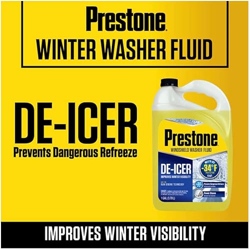 Prestone AS250 DeIcer Windshield Washer Fluid