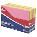 AbilityOne® - NSN4181212 - Self-Stick Note Pads Neon - Lined - 4
