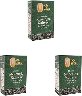 Alia Sultan Mardin Menengi  Kahvesi 250 g Paket - Otantik ve Geleneksel Zengin Lezzet - Yabani Antep F st   erikli - Sak z ms  Tat - M kemmel Aroma 3 paketi