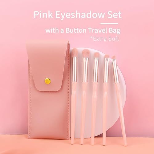 Miniatura 10 de Juego de pinceles de sombra de ojos azul zafiro, juego de pinceles de sombra de ojos de diamante, cepillo de contorno de nariz pequeño, cepillo de