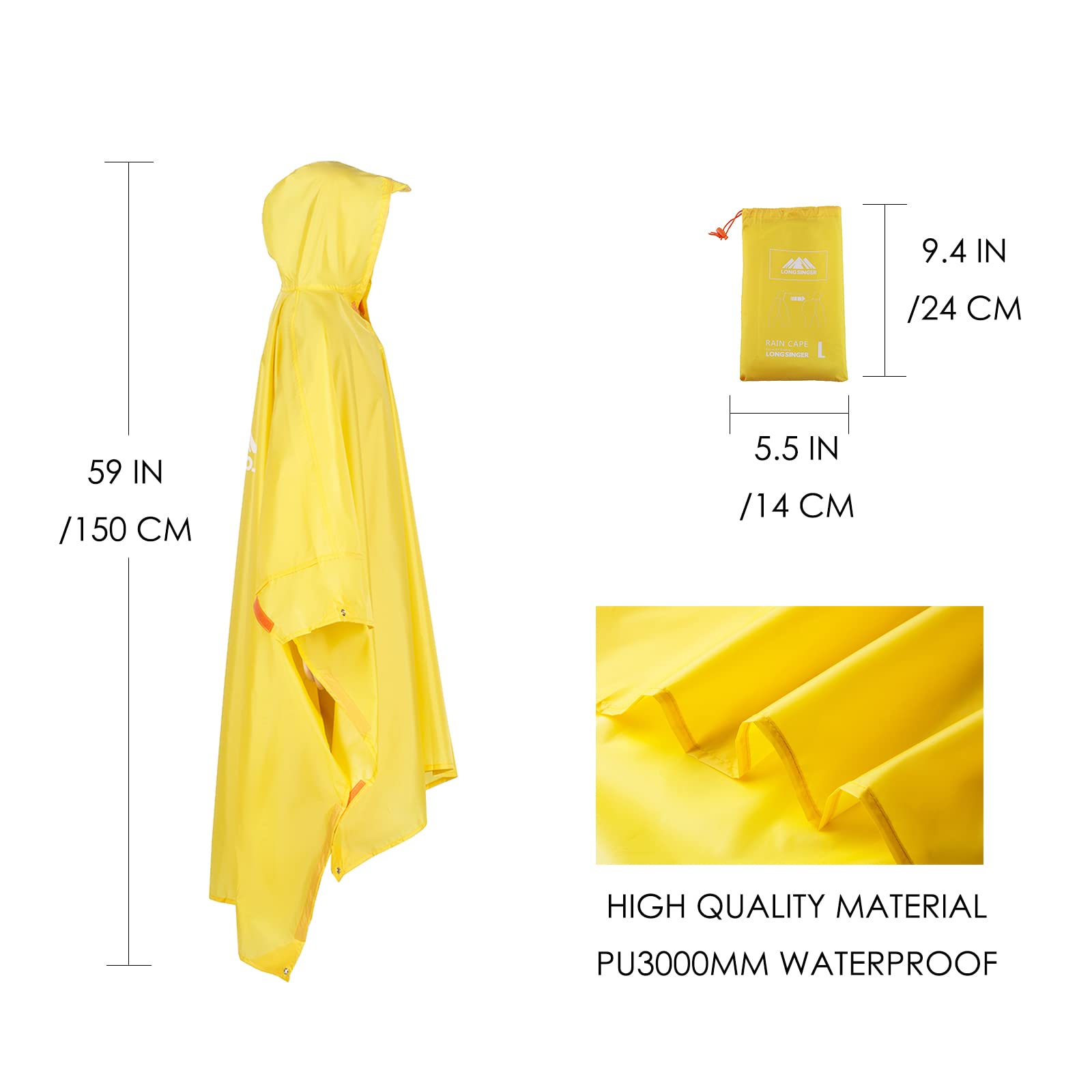 Giacca impermeabile unisex