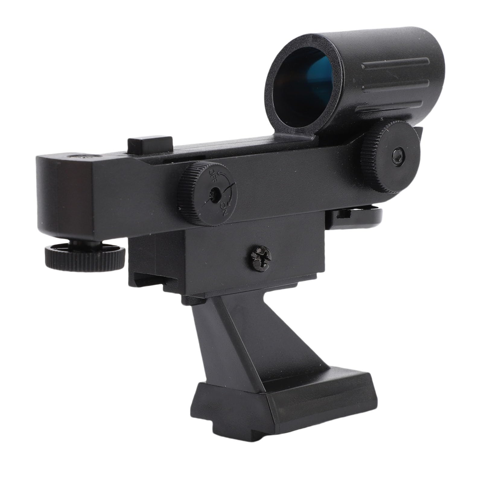 Chercheur à Point Rouge, Portée de Chercheur LED avec Réglage de Luminosité pour Alignement Rapide, Support à Large Ajustement pour Télescopes 80EQ 90EQ 130EQ