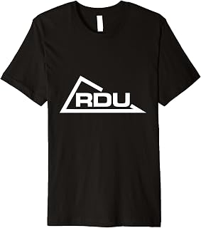 Raleigh–Durham RDU (white) Premium T-Shirt