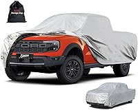 Vista 37 de Kayme - Cubierta completa impermeable de 6 capas p/automóvil apta p/todo clima, protección p/exteriores contra lluvia, rayos UV, algodón