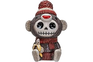 3 Inch Collectible Sock Monkey Statue