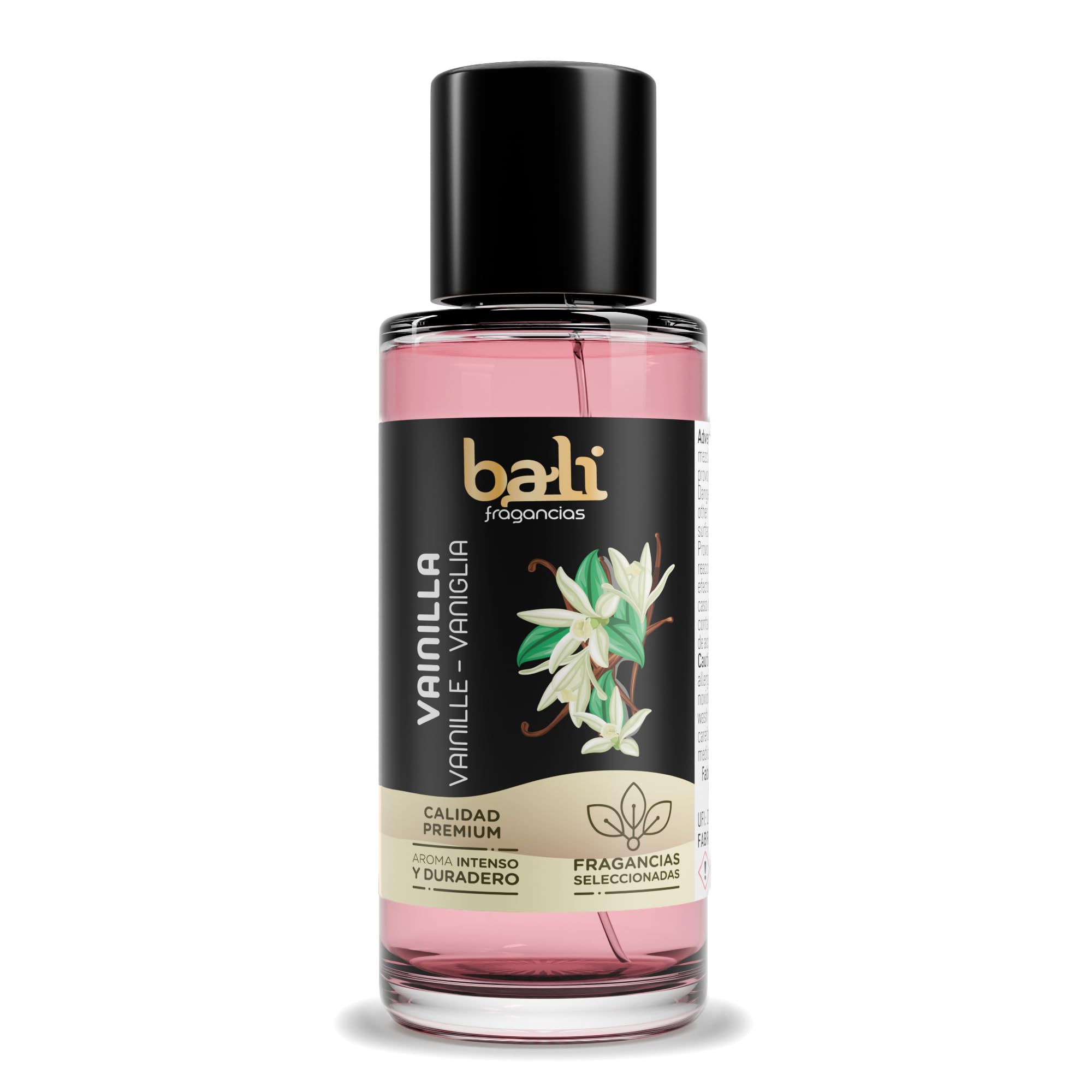 Bali fragancias Esencia al Aceite de Vainilla para Humidificador. Ambientador Dulce en Esencia para Difusor. El color puede variar, 50 ml