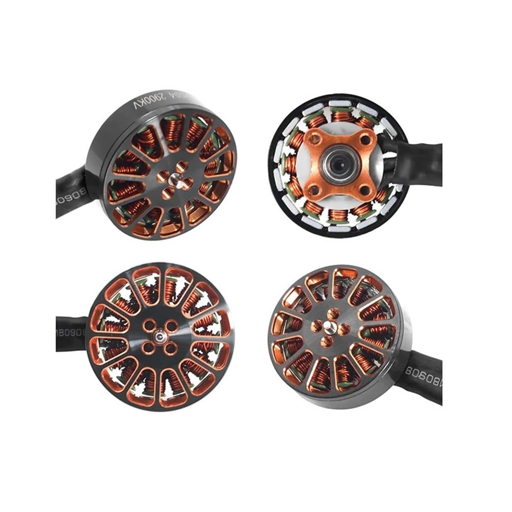 42004 2900KV Motor Sin Escobillas 4S Eje De 1,5 Mm for Dron RC Con Conductos De 2,5-5 Pulgadas