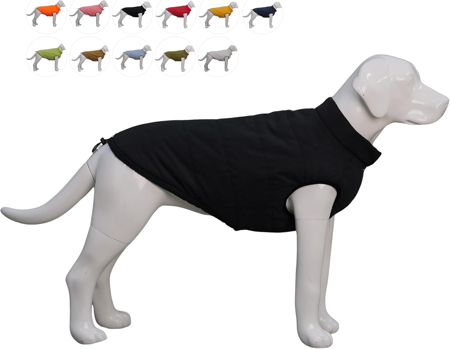 Lovelonglong kutyavest fekete szín