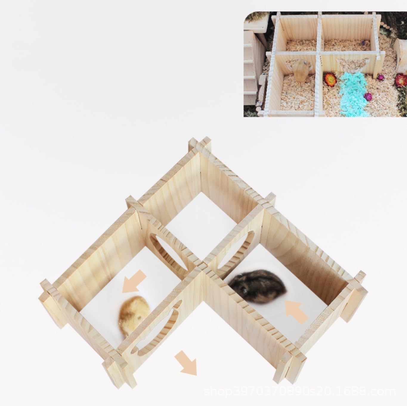 Amazon | ハムスター ステージ プラットフォーム チンチラステージ