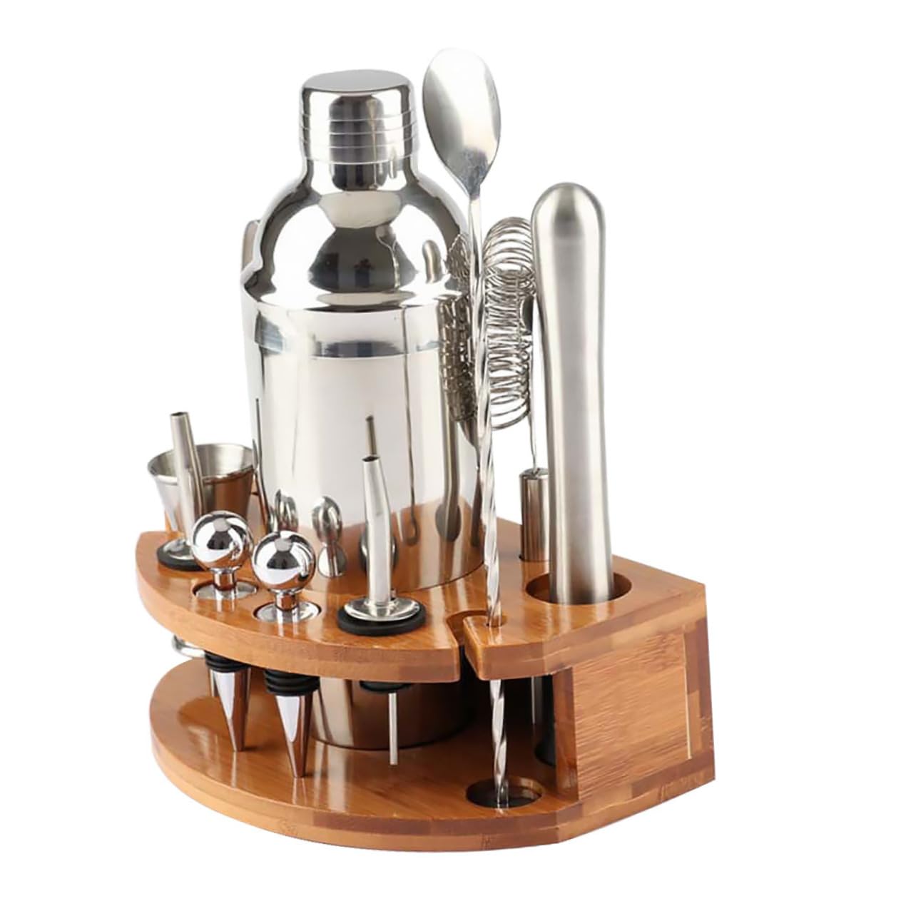 Shaker à cocktails Alipis en acier inoxydable pour mélanger boissons et café au bar