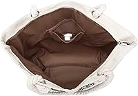 Vista 5 de Bolsas de mano con asa de cuerda, bolsa grande con asas de cuerda, lona resistente, reutilizable, bolsa de compras para comestibles, bolsa de playa