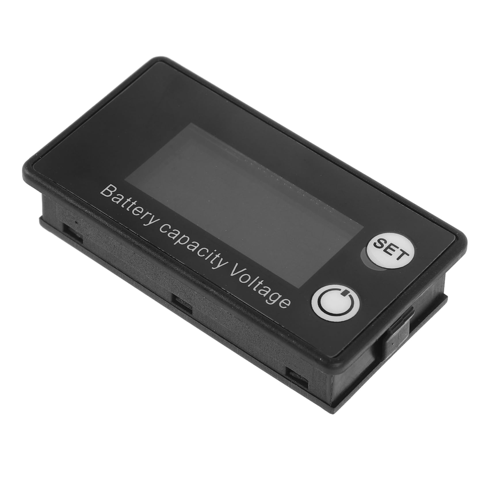 FUNOMOCYA 100V High Precision LCD Battery Voltage with Color Display Alarm Function Temperature Monitoring for Golf Carts Rvs Cars Use Easy Installation Versatile