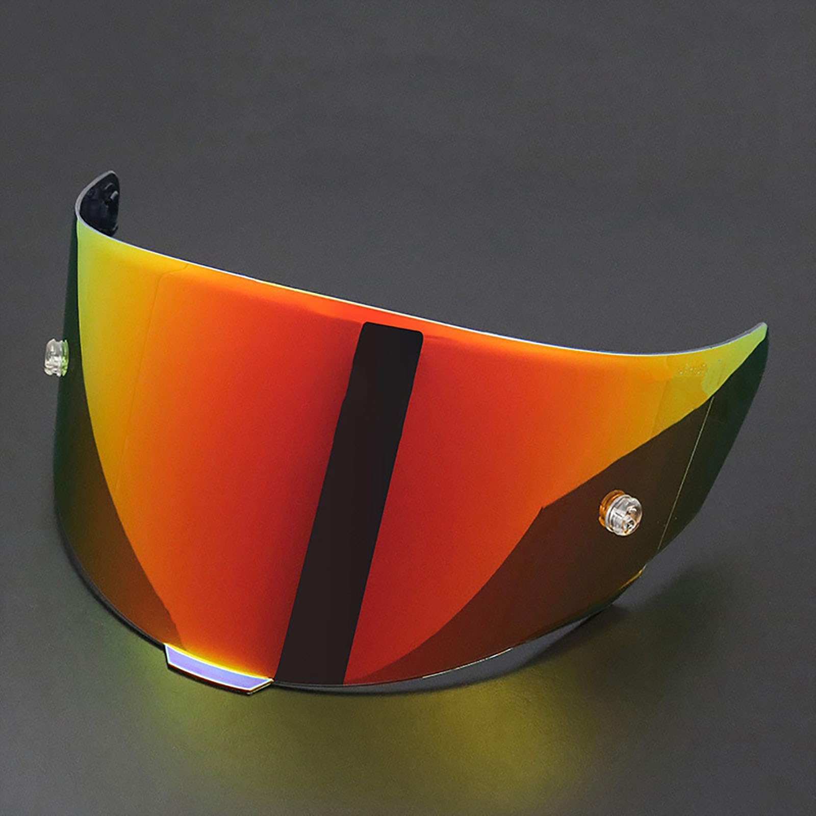 Visier für Motorradhelme Für KYT TTC,Motorrad Windschutz Helm Objektiv Visier,Integralhelm Visier UV-Beständig,Motorradhelm Visier Ersatz,F