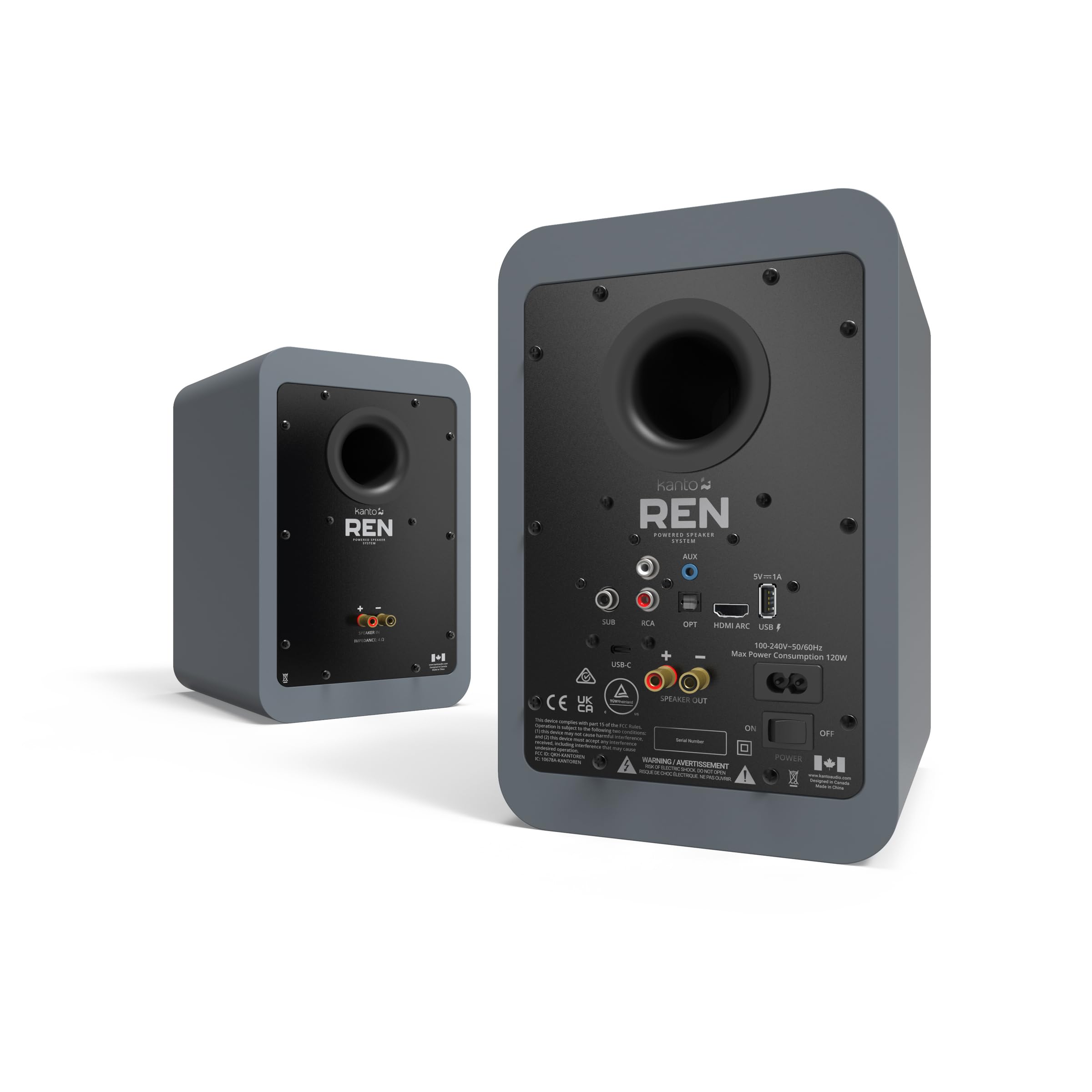 Amazon.co.jp: 国内正規品】Kanto アクティブスピーカーシステム REN